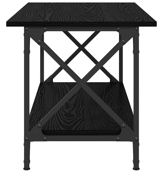 Dohányzóasztal Musta tammi 80 x 45 x 45.5 cm Faanyag