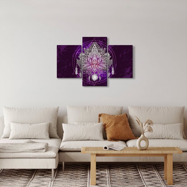 Kép - lótusz (90x60 cm)