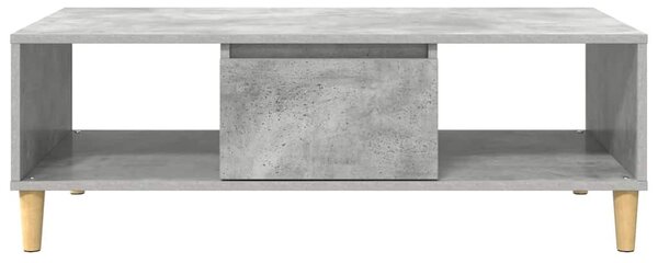 Dohányzóasztal Beton szürke 103,5 x 60 x 35 cm Faanyag