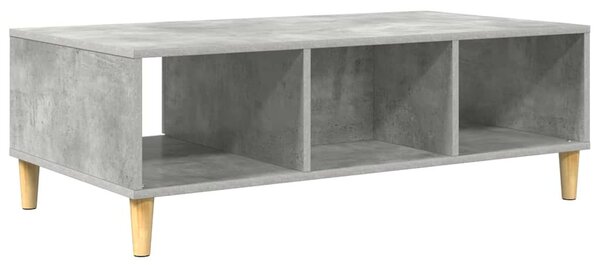 Dohányzóasztal Beton szürke 103,5 x 60 x 35 cm Faanyag