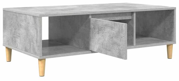 Dohányzóasztal Beton szürke 103,5 x 60 x 35 cm Faanyag
