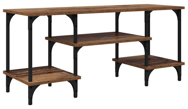 TV szekrény Öreg fa 102 x 35 x 45,5 cm Műszaki fa és vas
