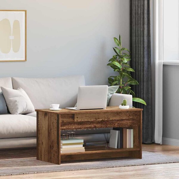 Dohányzóasztal Régi fa 102 x 50 x 52.5 cm Faanyag