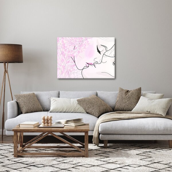 Kép - csók (70x50 cm)