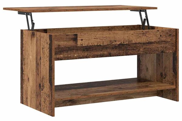 Dohányzóasztal Régi fa 102 x 50 x 52.5 cm Faanyag