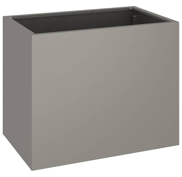 Kerti cserép Rozsdás 50 x 32 x 40 cm Időjárásálló acél