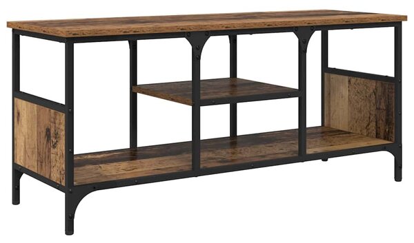 TV szekrény Öreg fa 100 x 35 x 45 cm Műszaki fa és vas