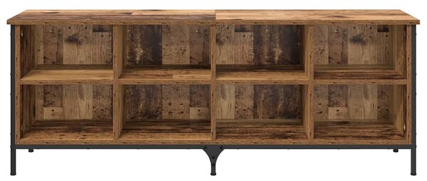 Cipőszekrény Öreg fa 131 x 35 x 50 cm Műszaki fa és vas