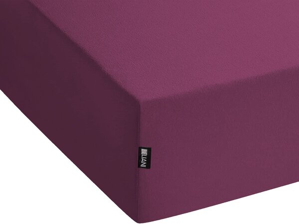 Gumis lepedő JANBU Pamut 180 x 200 cm Burgundi