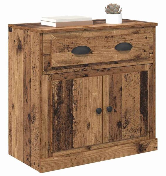 Magasfiú fiókkal Öreg fa 70 x 35,5 x 67,5 cm Faanyag