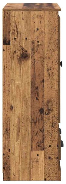 Magasfiú fiókkal Öreg fa 60 x 35,5 x 103,5 cm Faanyag