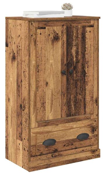 Magasfiú fiókkal Öreg fa 60 x 35,5 x 103,5 cm Faanyag
