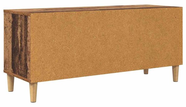 TV szekrény fiókkal Öreg fa 100 x 34,5 x 44,5 cm Faanyag