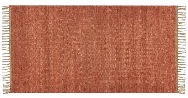 Piros jutaszőnyeg 80 x 150 cm LUNIA
