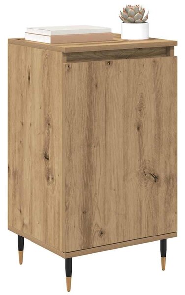 Széf 2 pcs Artisan tölgy 40 x 35 x 70 cm Műszaki fa és vas