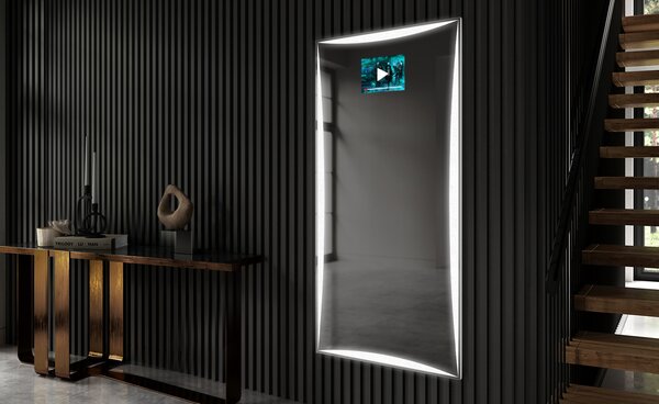 Vertikális fürdőszoba Tükör Világítással LED L77