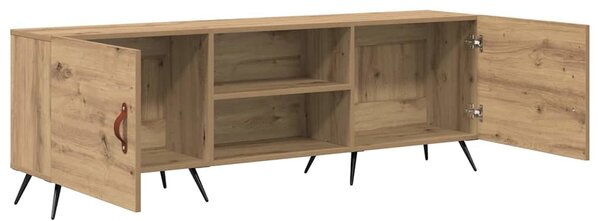 TV szekrény kézműves tölgy 150 x 30 x 50 cm Faanyag