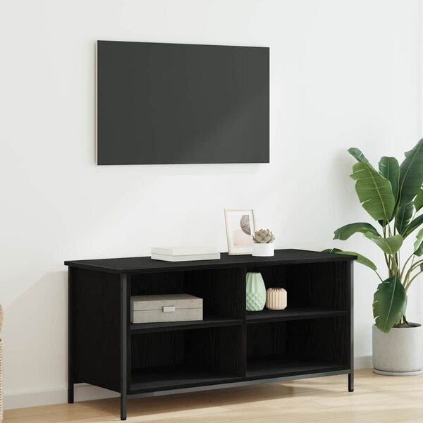 TV szekrény Fekete tölgy 100 x 40 x 50 cm Faanyag