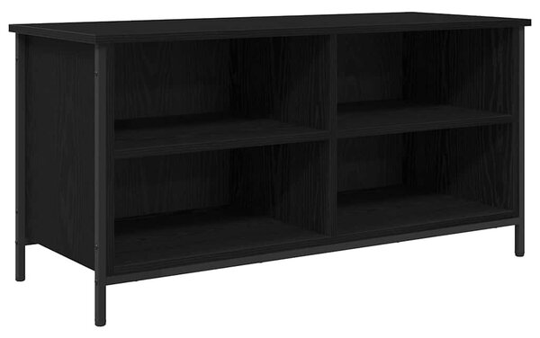 TV szekrény Fekete tölgy 100 x 40 x 50 cm Faanyag