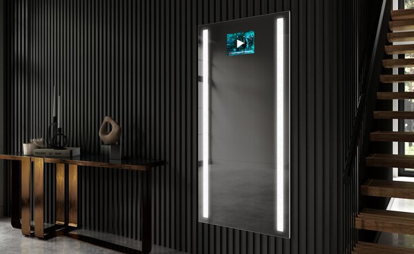 Vertikális fürdőszoba Tükör Világítással LED L02