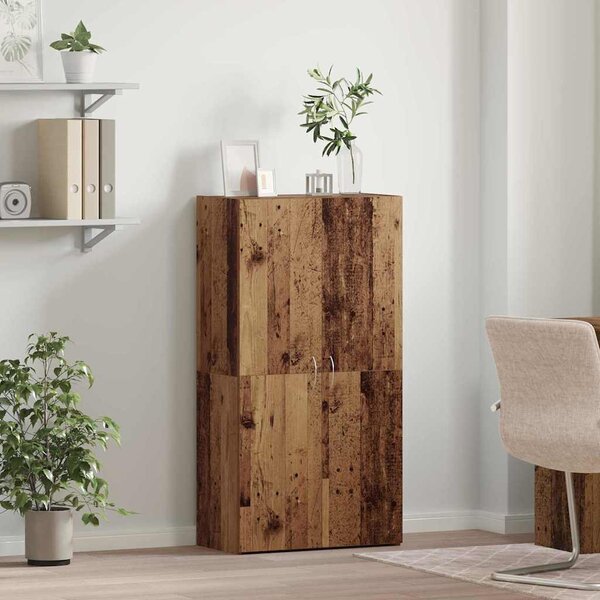 Irodai szekrény Antik Fa 60 x 32 x 115 cm Szerelt Fa