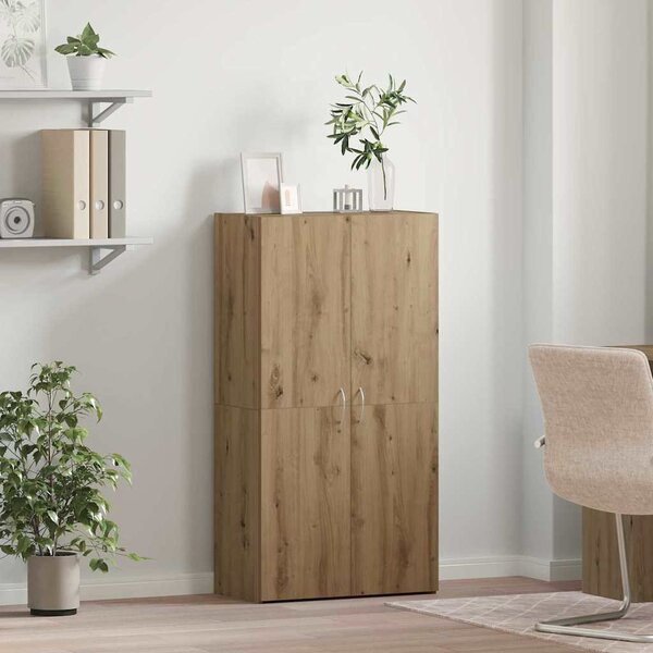 Irodai szekrény Kézműves Tölgy 60 x 32 x 115 cm Szerelt Fa
