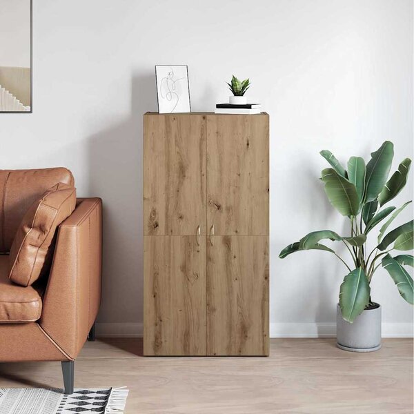 Irodai szekrény Kézműves Tölgy 60 x 32 x 115 cm Szerelt Fa