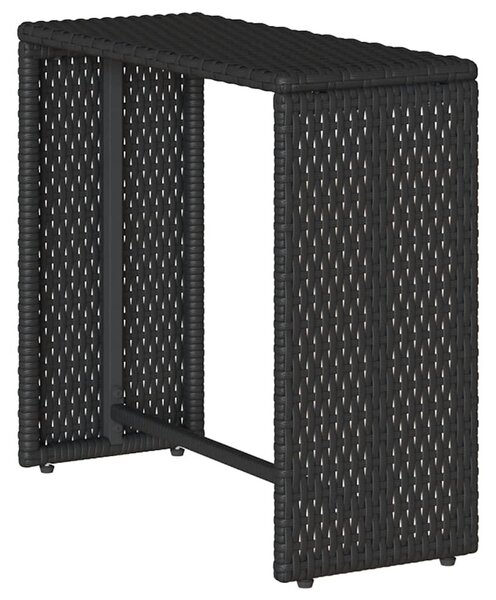 VidaXL 5 részes polyrattan kerti kanapé garnitúra párnákkal stackable