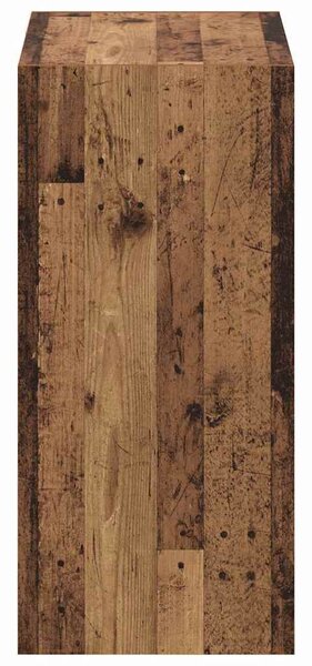 Ruhásszekrény polcokkal Régi fa 77 x 48 x 102 cm Faanyag