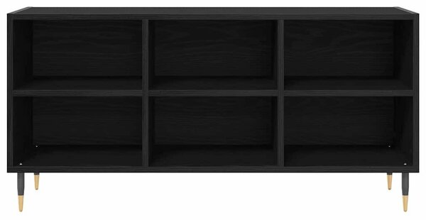 TV szekrény Fekete tölgy 103,5 x 30 x 50 cm Faanyag