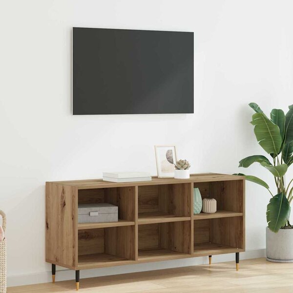 TV szekrény Artisan tölgy 103,5 x 30 x 50 cm Faanyag
