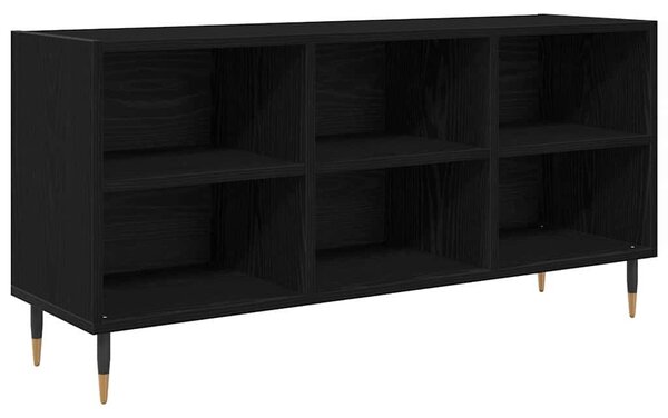 TV szekrény Fekete tölgy 103,5 x 30 x 50 cm Faanyag