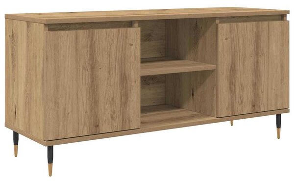 TV szekrény Artisan tölgy 104 x 35 x 50 cm Faanyag