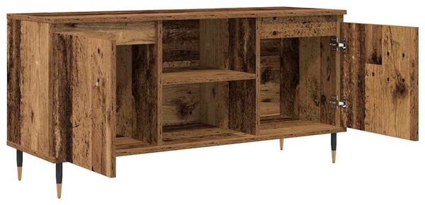 TV szekrény Öreg fa 104 x 35 x 50 cm Faanyag