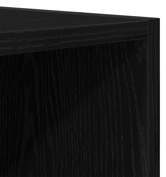 TV szekrény Fekete tölgy 103,5 x 30 x 50 cm Faanyag