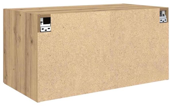 Fali Szekrény kézműves tölgy 80 x 42.5 x 40 cm Faanyag