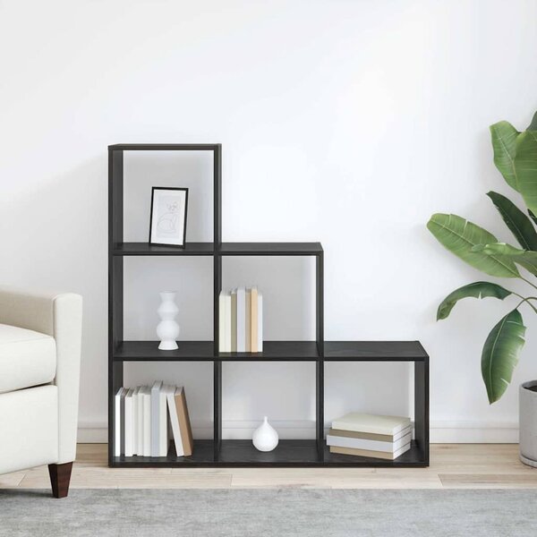 Könyvespolc Musta tammi 99 x 29 x 99 cm Faanyag