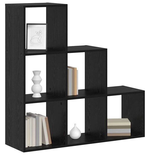 Könyvespolc Musta tammi 99 x 29 x 99 cm Faanyag