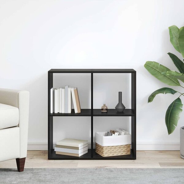 Könyvespolc Musta tammi 69.5 x 29 x 69.5 cm Faanyag