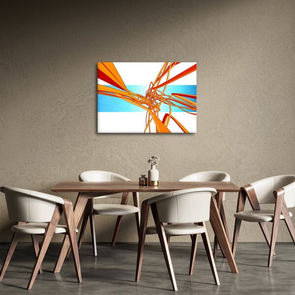 Kép - Összefonódó vonalak, absztrakciók (70x50 cm)