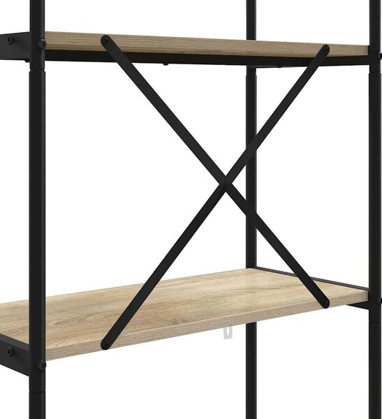 Könyvespolc sonoma tölgy 80 x 30 x 146 cm Faanyag
