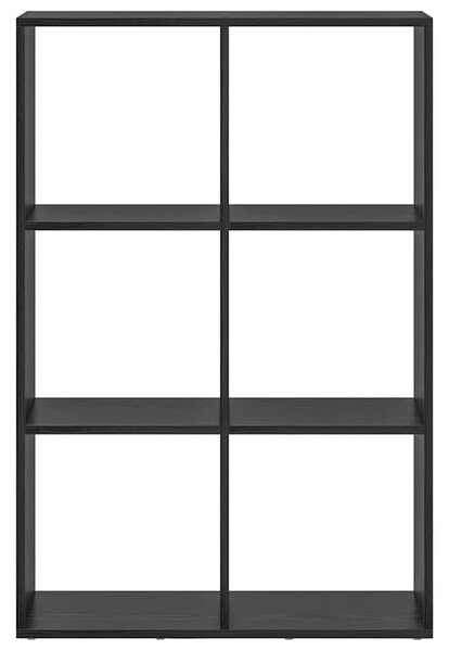 Könyvespolc Musta tammi 69.5 x 29 x 103.5 cm Faanyag