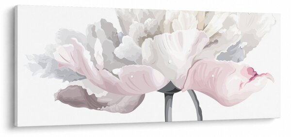 Kép - rózsa virág (120x50 cm)
