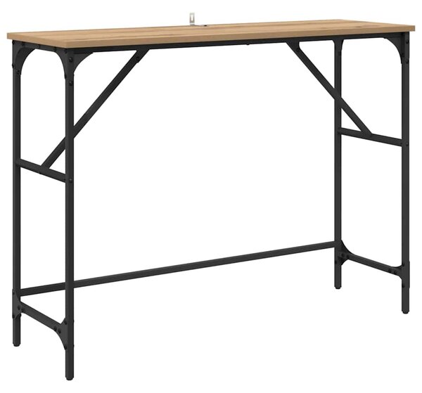 Konzolasztal Artisan tölgy 100 x 32 x 75 cm Faanyag