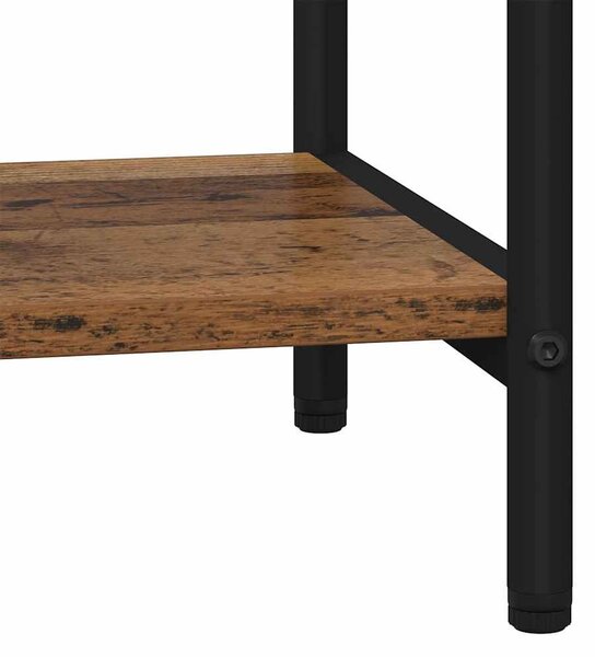 Könyvespolc Régi fa 40 x 30 x 146 cm Faanyag