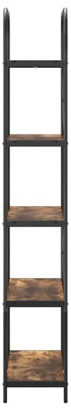 Könyvespolc Füstölt tölgy 80 x 30 x 183 cm Faanyag
