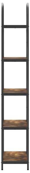 Könyvespolc Füstölt tölgy 60 x 30 x 183 cm Faanyag