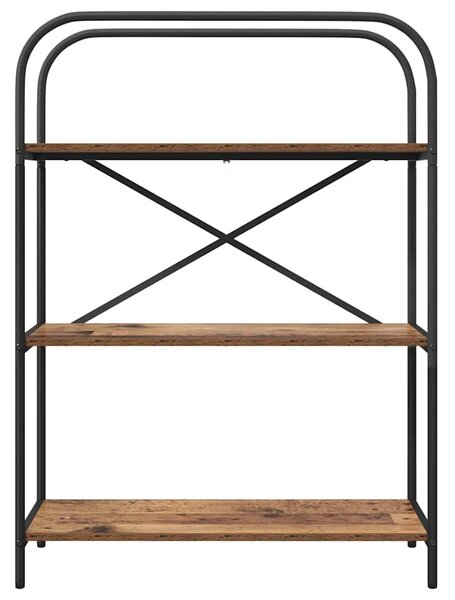 Könyvespolc Régi fa 80 x 30 x 109 cm Faanyag