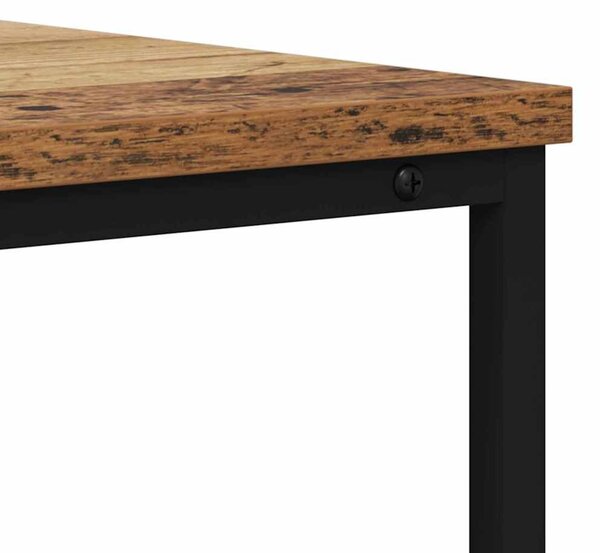Konzolasztal fiókkal Öreg fa 100 x 40 x 75 cm Faanyag