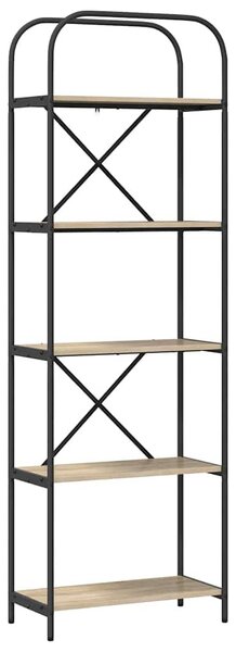 Könyvespolc sonoma tölgy 60 x 30 x 183 cm Faanyag
